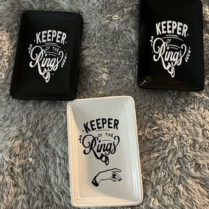 Dish ring / bridal gift/ wedding ring dish